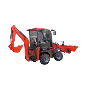 Mini excavadora multiusos vendedora caliente del cargador de La retroexcavadora del tractor con precio bajo - Product Image 1