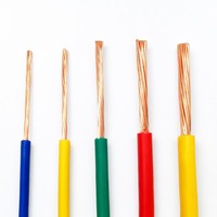 BV BVR Kupfer-Gebäudekabel 1,5mm 2,5mm 4mm Massivkern und Mehradrig PVC-Isoliertes Elektrokabel für den Hausgebrauch