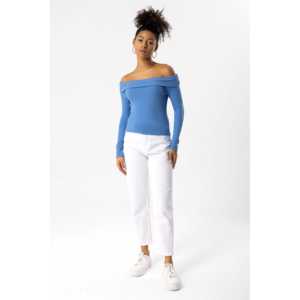 Blusa Ajustada de Manga Larga - Product Image 1