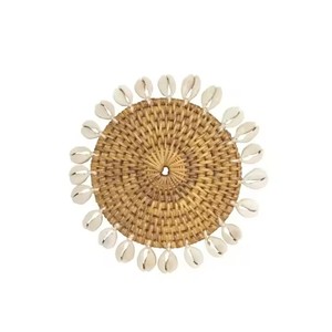 Coquillages en rotin/jonc de mer naturels fabriqués à la main respectueux de l'environnement Design moderne Taille de couleur personnalisable pour la décoration intérieure de la cuisine - Product Image 3