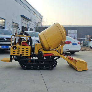 Bétonnière autochargeante Diesel Crawler 500L de petite taille - Product Image 4