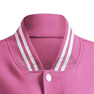 Nueva chaqueta Letterman, ropa de invierno, abrigo para mujer, chaqueta universitaria personalizada de lana para mujer, chaqueta universitaria recortada de cuero para mujer - Product Image 4