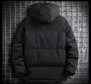 Men's Best Quality <b>Waterproof</b> and Windproof Winter Puffer Jacket <b>Coat</b> Quilted <b>Padded</b> Customized Logo Printing - Product Image 2