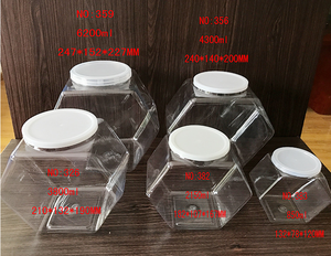 Nhà Sản Xuất Tùy Chỉnh Lục Giác Miệng Rộng Chai Nhựa Công Suất Lớn Kín Bao Bì Không Thường Xuyên Hình Lục Giác Thực Phẩm Có Thể 2150Ml - Product Image 6