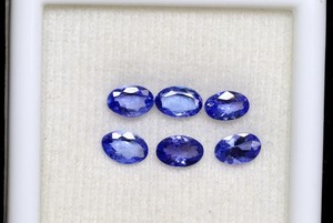 Pierre précieuse tanzanite formidable pierre de tanzanite à facettes en vrac pierres précieuses de forme ovale de tanzanite naturelle idéales pour la fabrication de bijoux - Product Image 2