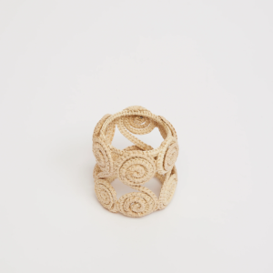 Anneau de serviette tourbillon fabriqué au Vietnam matériau écologique pour la décoration de la maison et de la vaisselle en gros - Product Image 1