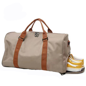 Bolsa de gimnasio de lujo impermeable portátil para hombre para Fitness, Yoga, deportes, bolsa de viaje de lona con compartimentos para zapatos - Product Image 6