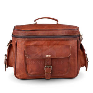 Bolsa de Cámara de Cuero OEM ODM, Color Sólido, Monocromática, para Cámara DSLR, Logotipo Personalizado, Venta al por Mayor - Product Image 1