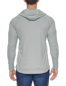 Upf 50 + Quick Dry Outdoor Shirt Sublimación Sudadera con capucha de pesca con protección facial Jerseys de pescado con capucha - Product Image 4