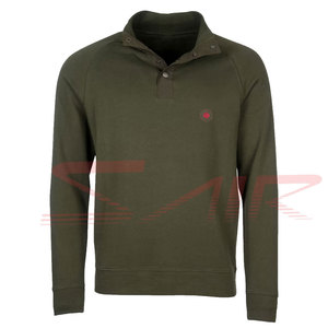 Latest Design <b>Men's</b> Long Sleeve Crew Neck Fleece Sweatshirt Custom Logo Solid Color 100% Cotton OEM Service for Winter Season - Product Image 1