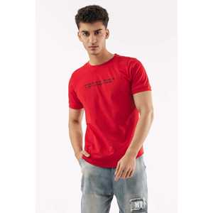 T-shirt à manches courtes pour homme Rouge - Product Image 3