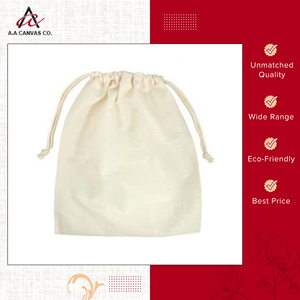 Bolsas de Tela de Algodón Reciclable Ecológicas de Calidad Inigualable Hechas en India, Color Crema, Personalizables para Promoción, Compradores al por Mayor - Product Image 4