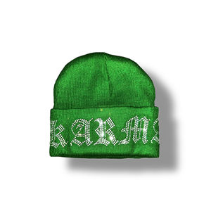 Gorro de Punto Unisex para Invierno con Diseño Animal, Gorro Personalizado de Alta Calidad con Logotipo Adornado con Pedrería, Poliéster/Algodón Digital para Playa - Product Image 6