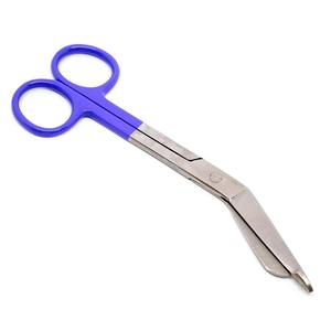 Tijeras para Vendajes de Enfermería HERMANN MEDITECH, Recubiertas, de Acero Inoxidable 30g, Herramienta de Corte Médica con Punta Roma para una Extracción Segura de Apósitos - Product Image 4