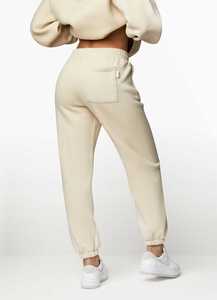 Ensemble pantalon et sweat-shirt oversize décontracté pour femmes, imprimé, hiver, respirant, 100% coton molletonné, écologique, sur mesure - Product Image 5