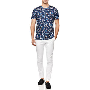 T-shirts décontractés pour hommes à manches courtes, surdimensionnés, confortables, grande taille, séchage rapide, impression numérique, 100% coton, écologiques - Product Image 5