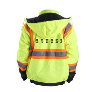 ¡Novedad de 2024! Chaqueta DE SEGURIDAD reflectante personalizada, ropa de trabajo de mejor diseño para construcción, ropa reflectante para ropa de trabajo - Product Image 4