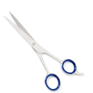 Ciseaux de coiffeur à poignée confortable de couleur différente dernière conception en acier inoxydable ciseaux de coiffeur pour hommes - Product Image 4