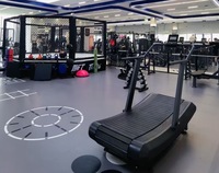 Tapis roulant incurvé BN à cadre en acier renforcé, autonome, sans alimentation électrique, pour salle de sport à domicile, studio d'entraînement professionnel haut de gamme