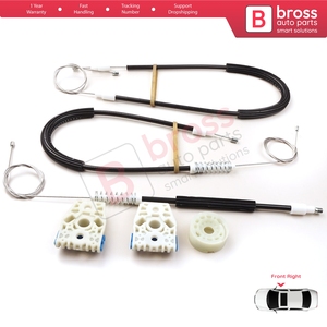 Juego de Reparación de Elevalunas Eléctrico BWR810, Delantero Derecho, para Passat B6 3C 3C2 3C5 2005-2011, 4/5 Puertas, 3C1837462 - Product Image 6