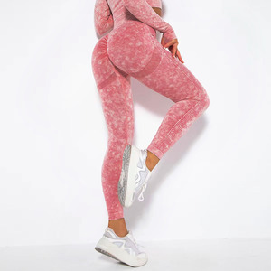 Leggings de Yoga sans couture taille haute pour l'entraînement, pantalon de Sport de Fitness confortable, leggings de gymnastique légers de couleur unie - Product Image 6