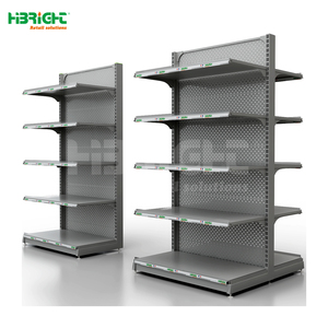 Scaffali Multifunzionali per Negozi, Espositori a Doppio Lato per Supermercati, Scaffalature Gondola - Product Image 3