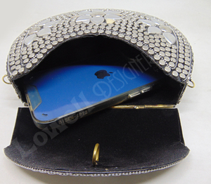 2022 New Party Fashion Women Gold Clutch Clutch Purses Bride and Bridesmaid Handbag Elegant Wristlet Evening Bag for Women - Product Image 5
