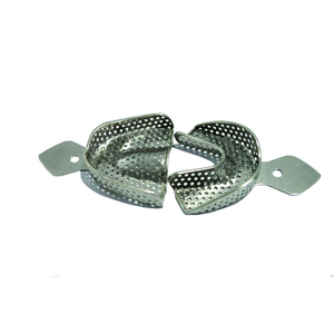 Plateau d'empreinte dentaire autoclavable en acier inoxydable, certifié CE Classe II, équipement chirurgical dentaire de haute qualité, alimentation manuelle - Product Image 5