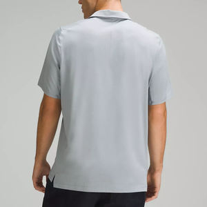 Polo de sport décontracté en jersey de golf de haute qualité, respirant et anti-transpiration, avec logo de marque brodé OEM - Product Image 2