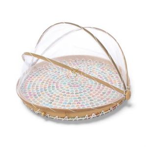 Natural Shell Mother of Pearl Classic Food <b>Cover</b> Handmade for <b>Dining</b> <b>Table</b> Protection and Decorative Use From Vietnam - Product Image 2