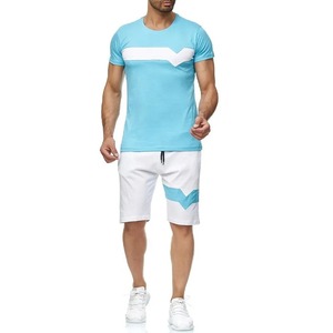 100% Dry Polyester Made <b>Men</b> <b>T</b>-<b>Shirt</b> & <b>Shorts</b> 2 Piece Set Workout Reasonable Price <b>Men</b> Summer <b>Short</b> Sets custom logo design - Product Image 4