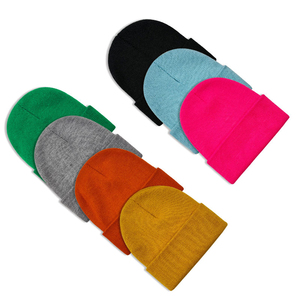 Wholesale 100% Wool Knitted Hats High Quality Custom Logo <b>Beanie</b> for Men <b>Women</b> Unisex Winter <b>Beanies</b> Multi-Color for Beach Use - Product Image 6