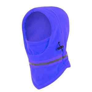 Masque cagoule en polaire douce, protection thermique intégrale pour le visage, idéal pour les sports de plein air et les conditions météorologiques extrêmes. - Product Image 1
