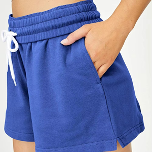 กางเกงขาสั้นสำหรับผู้หญิงกางเกงขาสั้นสำหรับใส่ออกกำลังกายในยิมฟิตเนสออกกำลังกายแบบลำลอง - Product Image 2