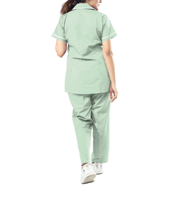 Uniformes Médicos Personalizados Unisex, Mono, OEM, Manga Corta, Tela Jersey, Spandex, Uniforme de Hospital, Conjuntos de Enfermería, Verano - Product Image 6