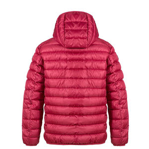 Veste rembourrée d'hiver décontractée de haute qualité Streetwear bouffant avec décoration en fourrure col à capuche Logo personnalisé - Product Image 3