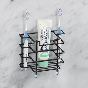 Porte-brosse à dents en métal élégant pour la salle de bain, améliorant l'attrait décoratif et l'organisation propre - Product Image 5