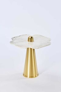 โต๊ะข้างและโต๊ะกาแฟทำจากโลหะดีไซน์หรูหราเฟอร์นิเจอร์ตกแต่งบ้านสำนักงานโรงแรมดีไซน์ไม่เหมือนใคร - Product Image 6