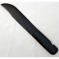 Couteau à fromage en corne de bœuf de buffle, couverts en acier 304, beurre d'arachide, confiture, pain, fromage, ensemble d'outils, couteau à tartiner, vente en gros