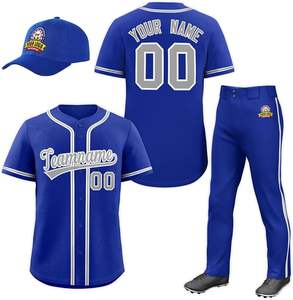 Nuevo Uniforme de Béisbol al por Mayor con Etiqueta Personalizada, Diseño Profesional de Moda, a la Demanda del Cliente - Product Image 3