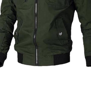 Chaquetas Bomber de Piel de Oveja Antibacterianas de Primera Calidad para Hombre y Mujer, Cuello Alto, Nuevo Estilo, Todas las Tallas y Colores, MOQ Bajo - Product Image 6