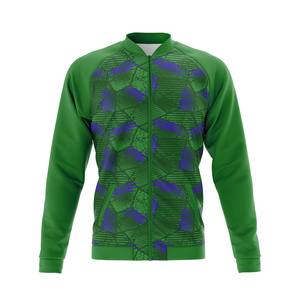 Veste de sport professionnelle à fermeture éclair intégrale avec logo personnalisé |   Chaud, respirant, séchage rapide |   Tailles Homme Femme Jeunesse |   Veste d'entraînement - Product Image 1