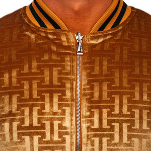 ขายส่งโลโก้ OEM ที่กําหนดเองพิมพ์แจ็คเก็ตบอมเบอร์สําหรับผู้ชาย / แพทช์เย็บปักถักร้อยผู้ชายถนนสูงแจ็คเก็ตบอมเบอร์สําหรับขาย - Product Image 4