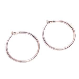Pendientes de Aro Geométricos de Plata de Ley 925 con Baño de Oro para Mujer, Joyería Minimalista de Moda, Tendencia para Bodas y Fiestas - Product Image 2