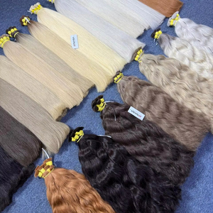 Extensions de cheveux humains Remy de qualité vietnamienne Nasa Hair, double trame, 100g, 70cm, lisses naturels, teints toutes couleurs - Product Image 1