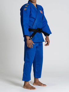 ชุดยูนิฟอร์มพรีเมี่ยม Jitsu & judo GIS ชุดฝึกและแข่งขันโลโก้ออกแบบได้ตามต้องการ - Product Image 4