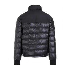 เสื้อโค้ทแจ็กเก็ตหนาสีทึบสำหรับผู้ชายเสื้อแจ็คเก็ตขนเป็ดสำหรับฤดูหนาวกลางแจ้งโลโก้แบบออกแบบได้ตามต้องการ - Product Image 6