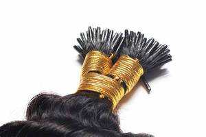 Extensions de cheveux naturels vierges Remy indiens, lisses crépus, à kératine, pointe en I, double trame, toutes couleurs, vente en gros - Product Image 4