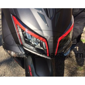 Adesivi 3D Compatibili con Fari a Rullo per Yamaha Tmax 2015-2016, Decorazioni per Moto - Product Image 1