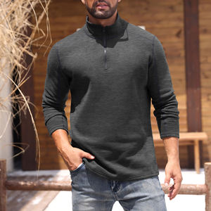 Sudadera de Manga Larga con Cierre de Cremallera de Alta Calidad, Corte Regular, Mezcla de Algodón, Ligera - Product Image 6